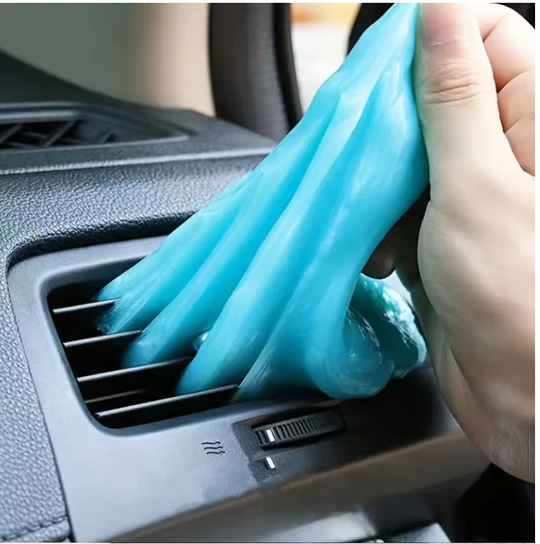 Car Cleaning Gel Slime Magic Mud Automobile Air Vent Computer Keyboard Dirt Dust Remover Gel Car Wash Interior Cleaning Tool