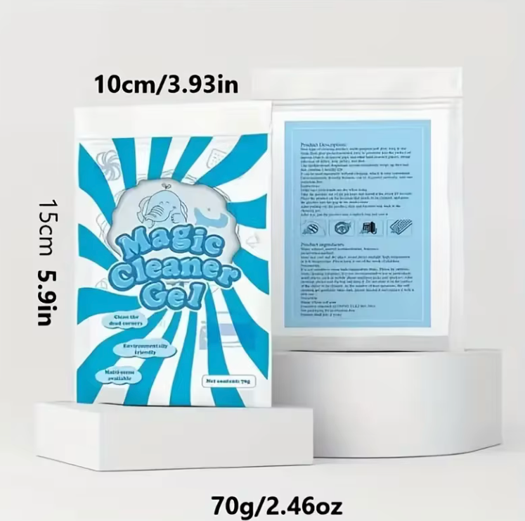 Car Cleaning Gel Slime Magic Mud Automobile Air Vent Computer Keyboard Dirt Dust Remover Gel Car Wash Interior Cleaning Tool